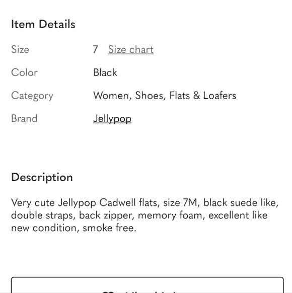 black jellypop flats - Picture 7 of 7